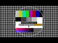 Tv test card but its animated