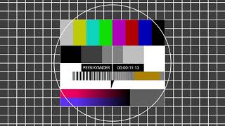 Tv Test Card Animation