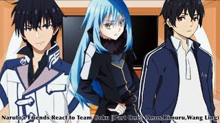 Narutos Friends React To Team Goku Part One Anos,Rimuru,Wang Ling