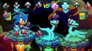 Epic battle FNF (Friday Night Funkin) Sonic and CYAN Rainbow Friends