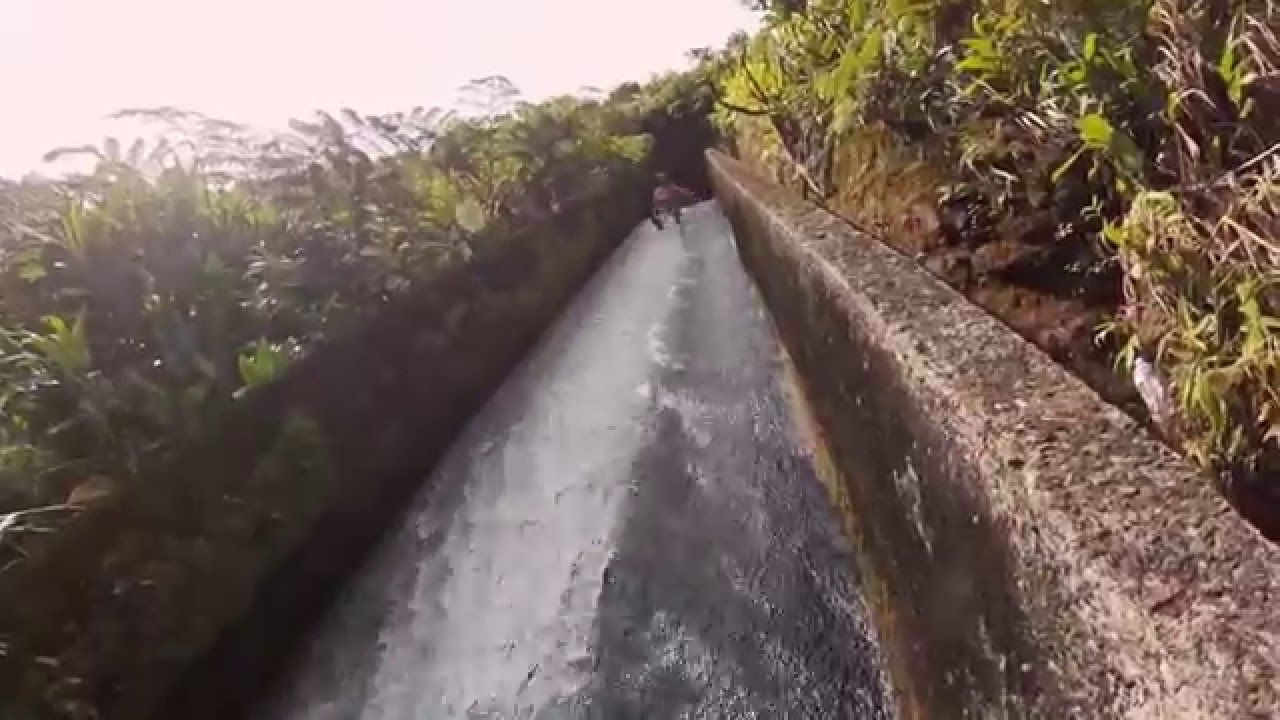 Sugar mill water slide, Big island