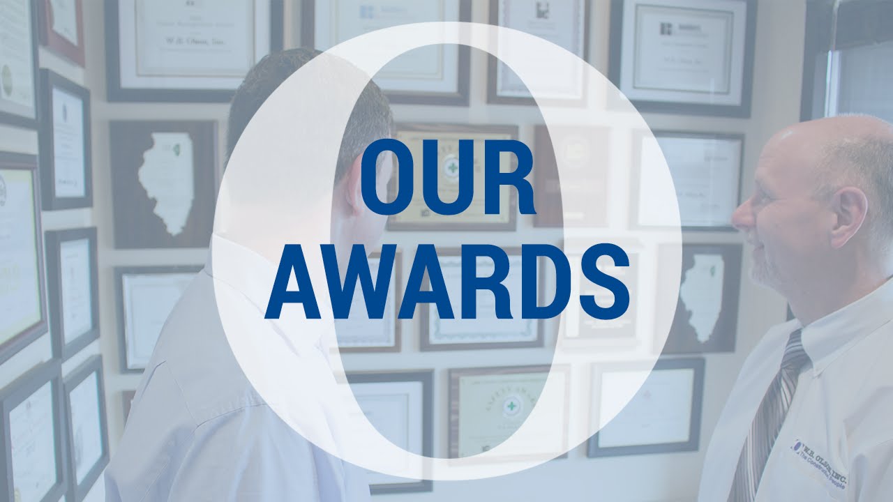 W.B. Olson, Inc: Our Awards