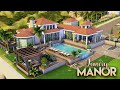 MEDITERRANEAN MANOR | 5 Bdr + 6 Bth | NO CC | The Sims 4: Speed Build