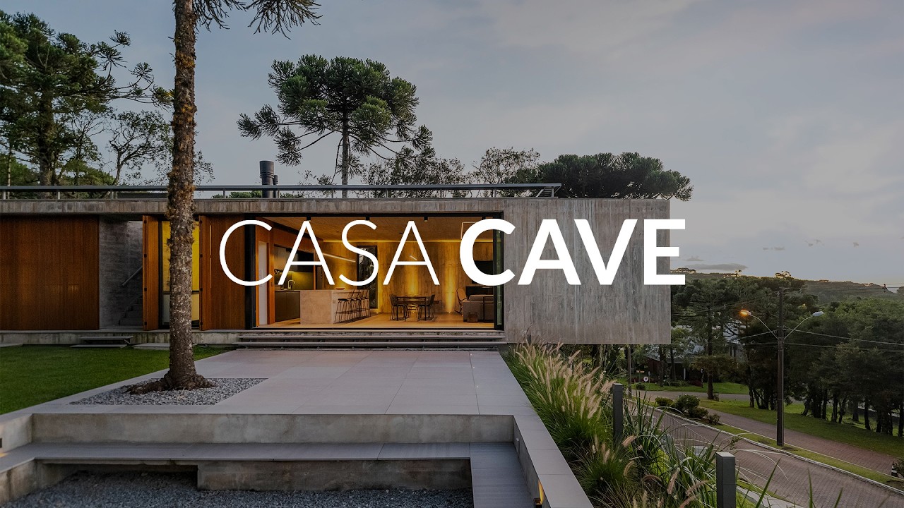 Casa Cave | Arquitetura Contemporânea em Concreto na Serra Gaúcha