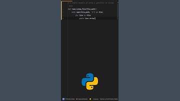 What’s the hack for leveraging Python generators? Unlock Data Streaming Python #generators Revealed!