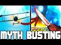 Can you MELEE the ORIGINS FIRE PLANE?? // BLACK OPS 4 ZOMBIES // MYTH BUSTING MONDAYS #57