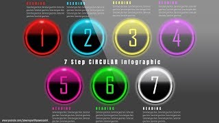 7.Create 7 Step CIRCULAR Infographic|PowerPoint Presentation|Graphic Design|Free Template