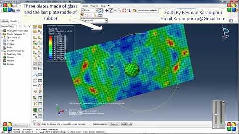 Abaqus Sport Simulation-impact soccer ball to glass target