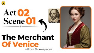 The Merchant Of Venice  Act 2 Scene 1  Linebyline Explanation In Urduhindi  Shakespeare