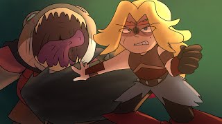 grime gets disARMed and Sasha doesn't take it very well. Animation