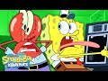 SpongeBob Takes His First Break 🚪 | Breakin