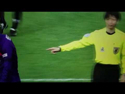南秀仁選手 闘莉王に倒されて、PK獲得！！