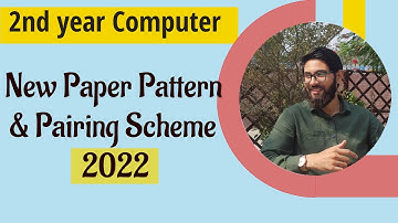 2nd year computer pairing scheme 2022