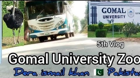 Gomal University Zoo Vlog | 5th Vlog | Muhammad Travelingvlog | Dera Ismail Khan | Pakistan 🇵🇰