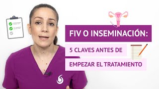 ¿Qué hacer antes de iniciar una FIV o una inseminación artificial?