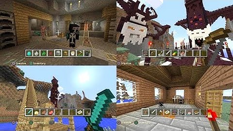 How to Play Splitscreen Minecraft Java 2024 1.20