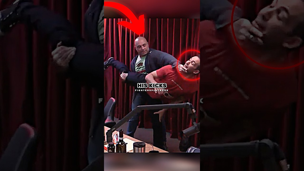 Why Rogan’s Kicks sound like Gunshots😳🥊 #shorts #mma #ufc #kick