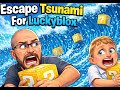 Escape the Tsunami for LuckyBlox! 🌊🎲