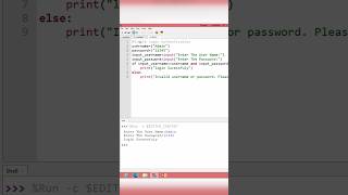 Celebrity username and password program in python #username #password #python #viral #programs  #subscribe #py Net Worth