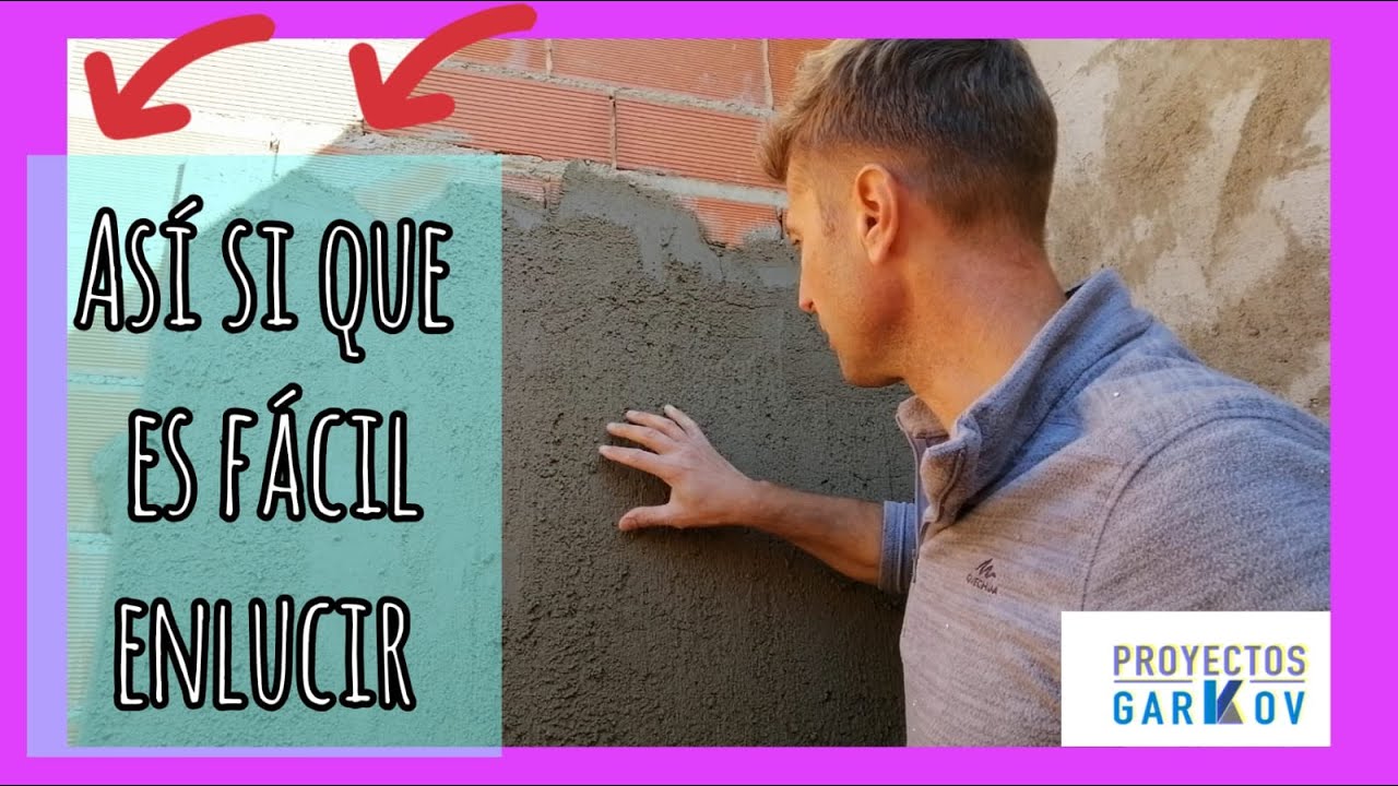 Lucir una pared con cemento