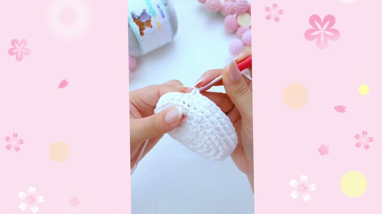 Passo a passo - Cestinho de Coelho para a Páscoa 💜🐰 #diy #páscoa #amigurumi #coelho 