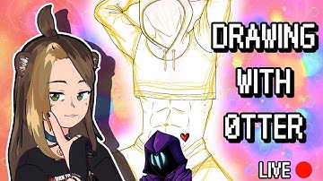 drawing or something ʕ ꆤ ᴥ ꆤʔ - Drawing with 0tter | !discord | !links |