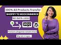 All Products Migrate Shopify to WooCommerce 2026 100% Data Transfer into wordpress