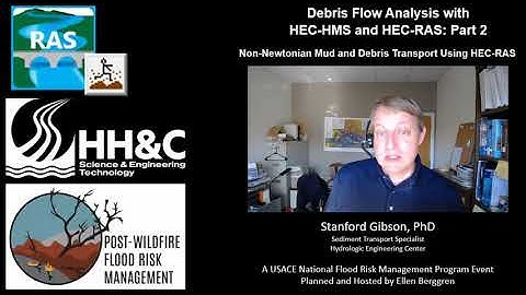 Mud and Debris Flow Modeling with HEC-RAS (Part 2 - Non-Newtonian Hydraulics)
