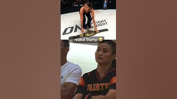 Thumbnail of Ratu atomweight MMA Angela Lee resmi pensiun! 🤯🩶😭  #onechampionship