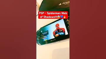 PSP Spider man Web of Shadows gameplay!🤟🏽🔥🕷️| #psp #retrogaming #nostalgia #playstation #psvita