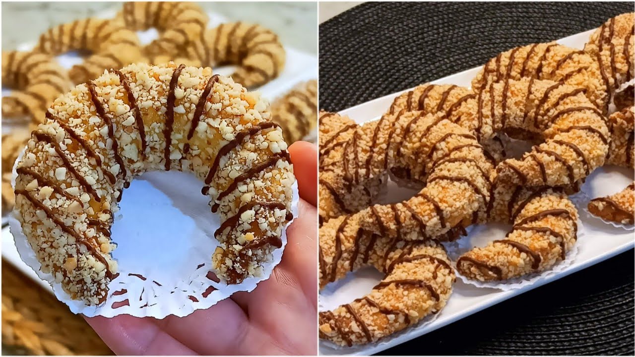 اذا ماجربتيهاش للعيد راك مراطية بزااااف حلوة  محشية بالعجينة السحرية  تقطعلك كمية كبيرة ذوق وخفة