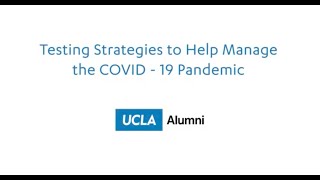 Understanding Testing to Help Manage the COVID-19 Pandemic