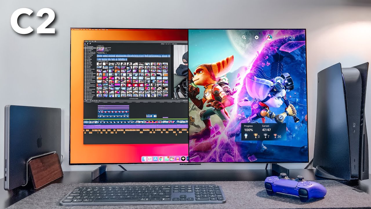 LG C2 OLED Review: A Perfect Gaming & Productivity... - youtube