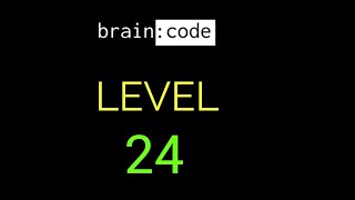 Brain code level 24 solution or walkthrough screenshot 5