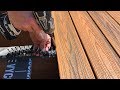 Installing Trex Transcend Composite Decking – Part 1