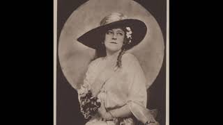 Soprano Frieda HEMPEL: Ombra Leggiera (1918)