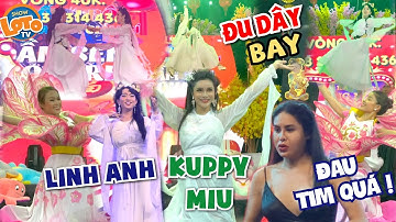 “Thót Tim” Kuppy Miu, Linh Anh hoá Tiên Nữ vừa hát vừa đu dây BAY, DIVA Cát Thy nhìn không chớp mắt