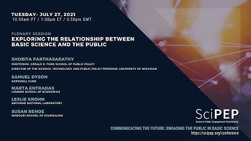 Plenary 3 | Exploring the relationship between basic science and the public