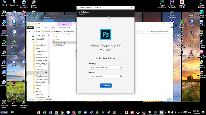 Hướng dẫn cài đặt adobe photoshop cc 19.1.3