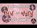 Each Dancer's Best & Worst Costume Per Season | Dance Moms