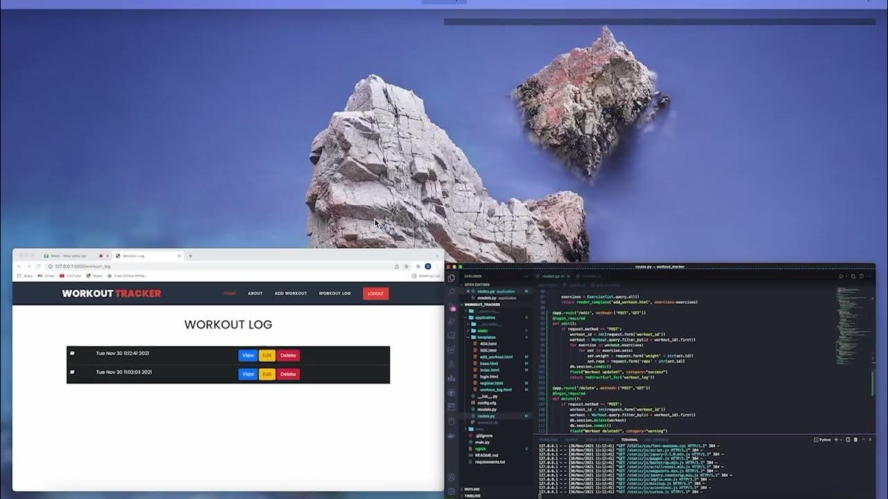 Workout Tracker - Python Project Demonstration - YouTube