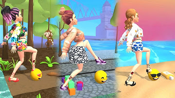 Tippy Toe 3D   Android,ios Gameplay Walkthrough | tippy Toe Level 187