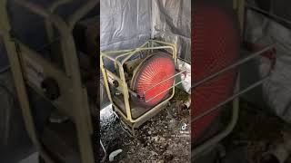 ジェットヒーター！完成見学会受付で設置しております！