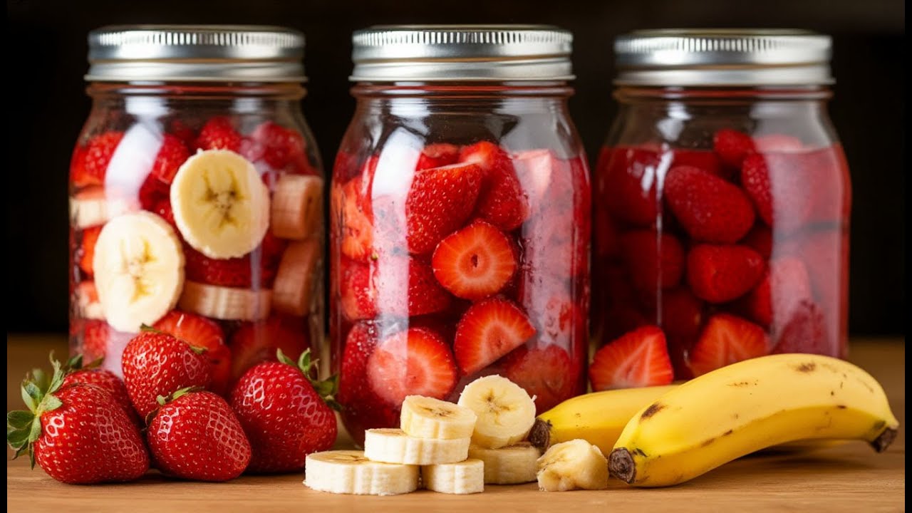 Süße Geschmacksexplosion: Erdbeeren & Bananen – so hast du sie noch nie gesehen!