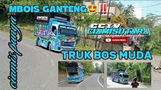 TRUK BOS MUDA MBOIS GANTENG 🤩‼️ CCTV CIAMIS UTARA