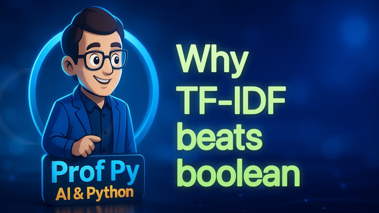Build a Fast Python Search Engine: Inverted Index + TF-IDF - YouTube