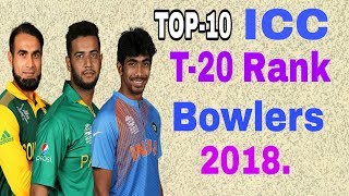 Top 10 T20 Bowlers with ICC Ranking list 2018 ( latest).