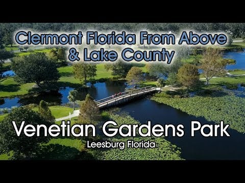 Venetian Gardens Park Leesburg Florida Aerial Video Scenes Youtube