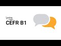 CEFR speaking (part 1)
