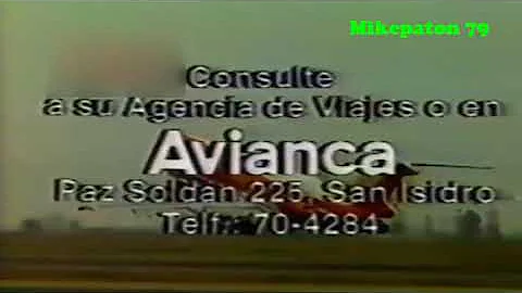 Avianca Perú 1987